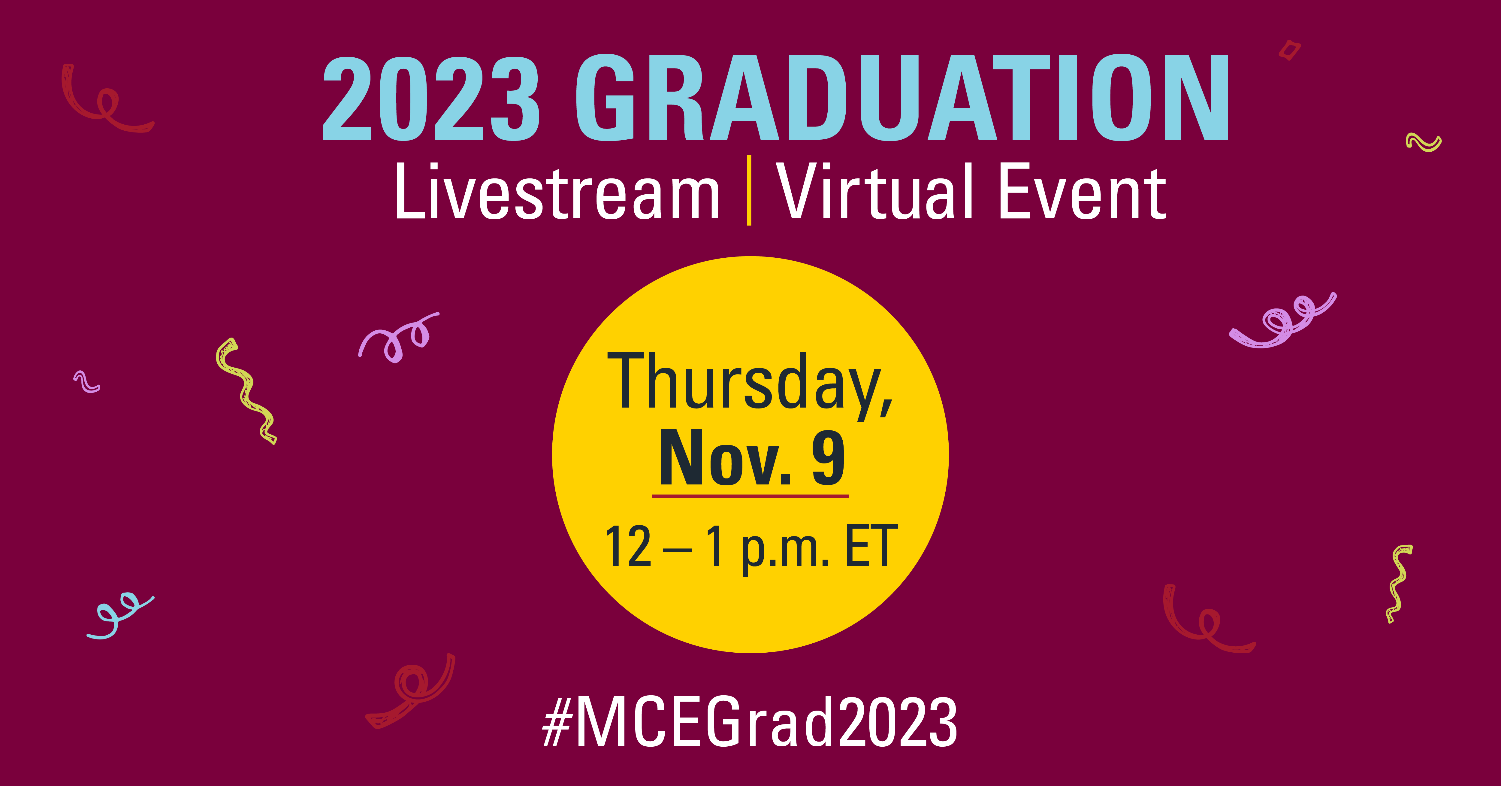 2023 Graduation Livestream Virtual Event McMaster Continuing Education